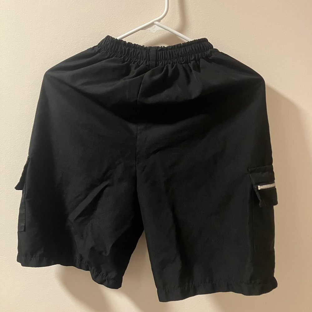 Vintage Black Cargo/Athletic Shorts